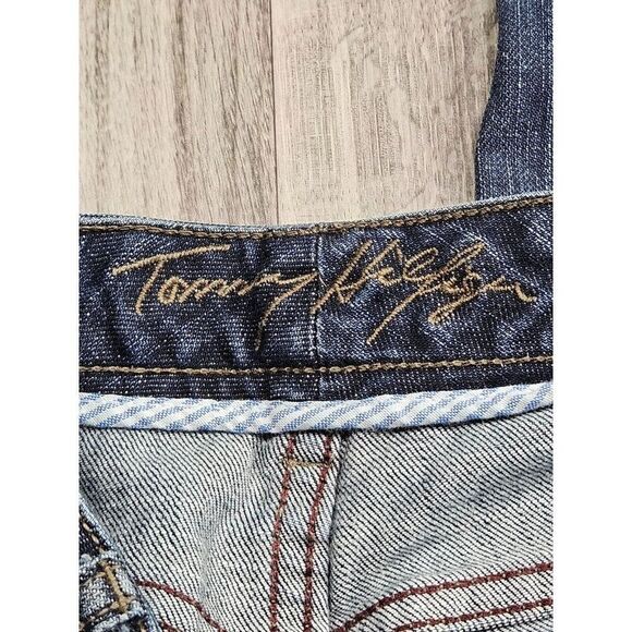 Tommy Hilfiger Womens Size 6 Short Straight Leg Pockets Denim Blue Jeans - Picture 4 of 11